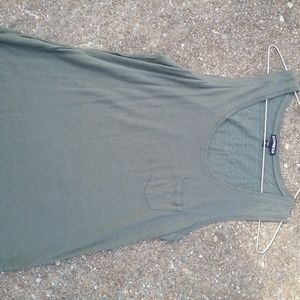 Army Green Tank Top